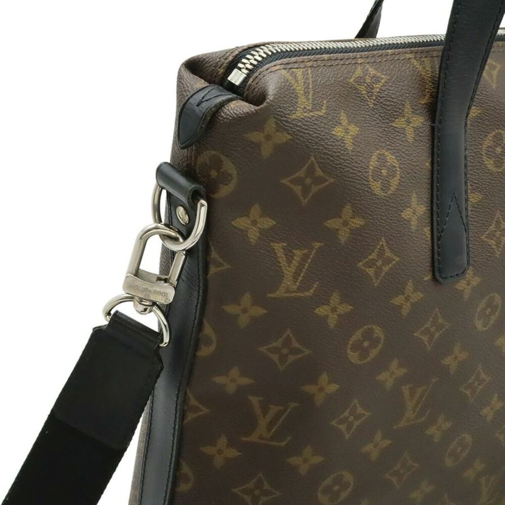Louis Vuitton Monogram Macassar Kitan 2WAY Tote Bag - Picture 4 of 9
